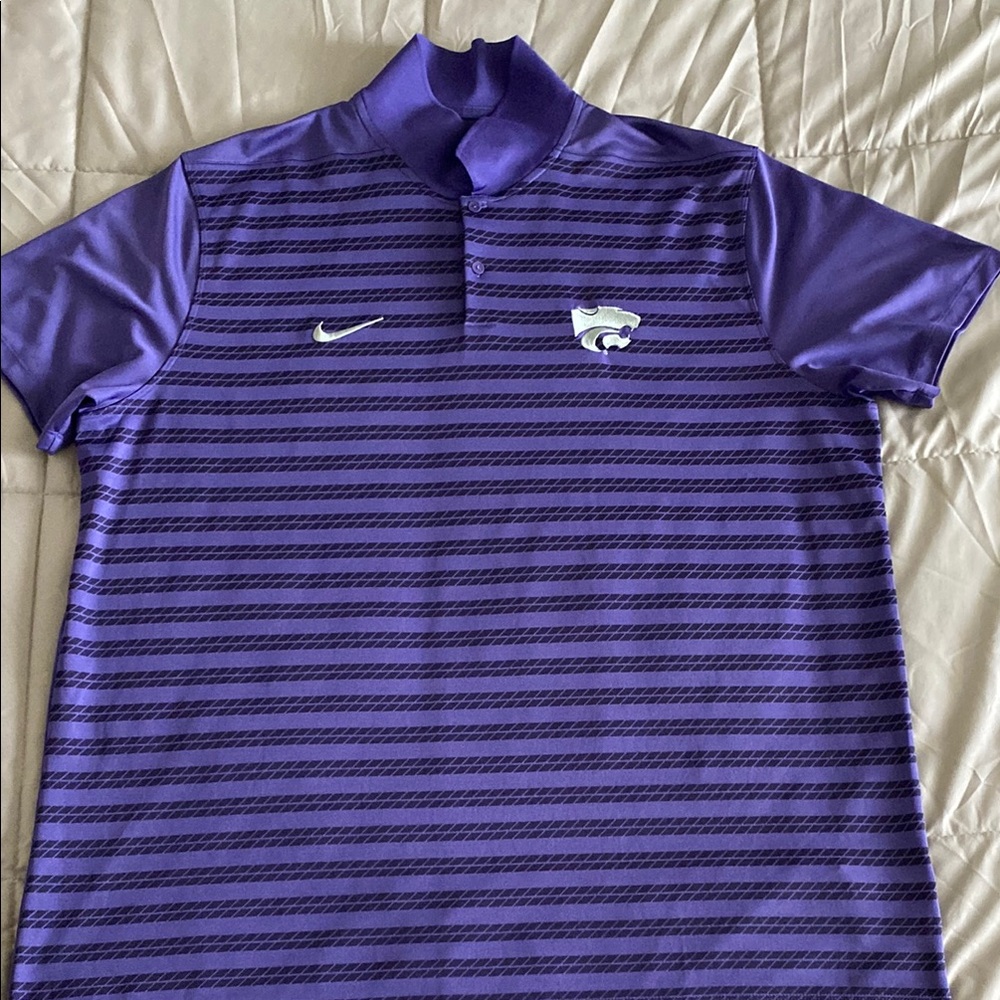 Kansas State Wildcats Nike Sideline Victory Coaches Performance Polo - XXL